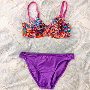 Bravissimo Tutti Fruiti Bikini - Size 34E/DDD